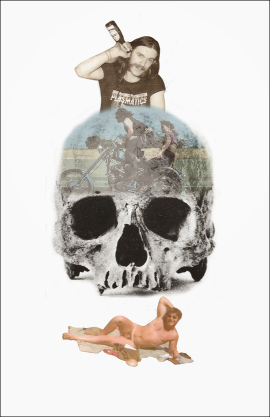 Acid Sweat Lodge Lifestyle Collage Poster