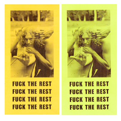 ASL Fuck The Rest Flyer